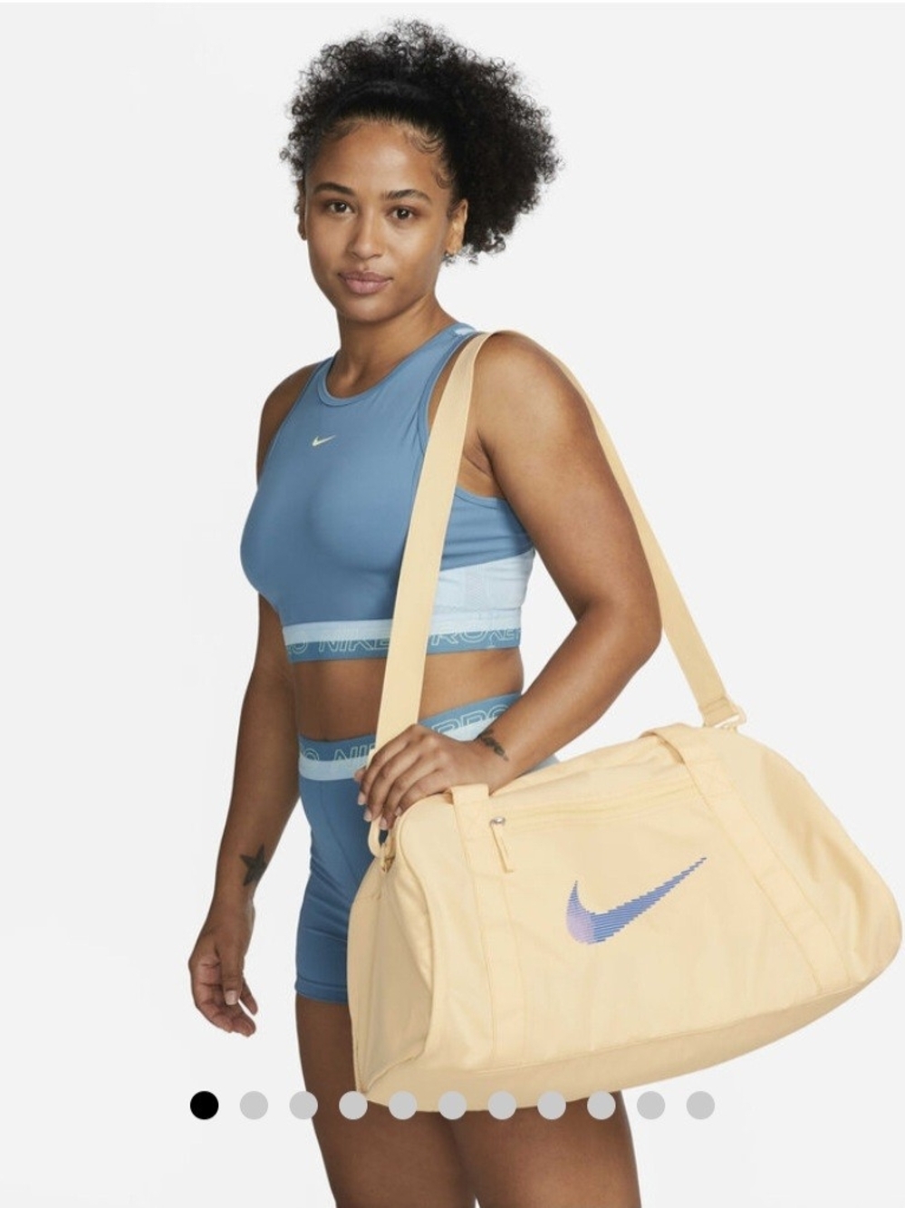 Nike Gym Club Duffel Bag (24L) Pale Yellow